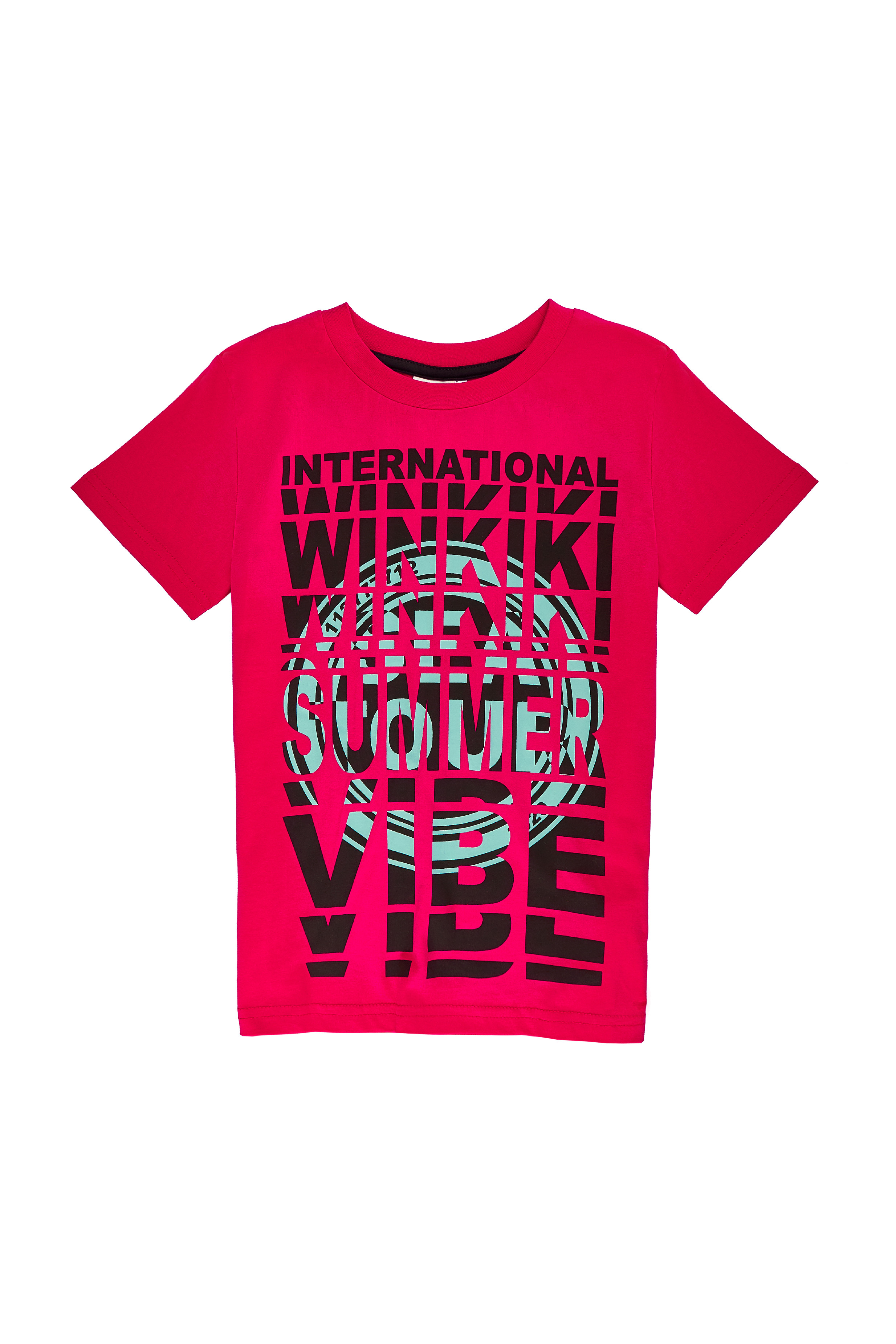 Chlapecké triko Winkiki - WJB 01778, červená Barva: Červená, Velikost: 140
