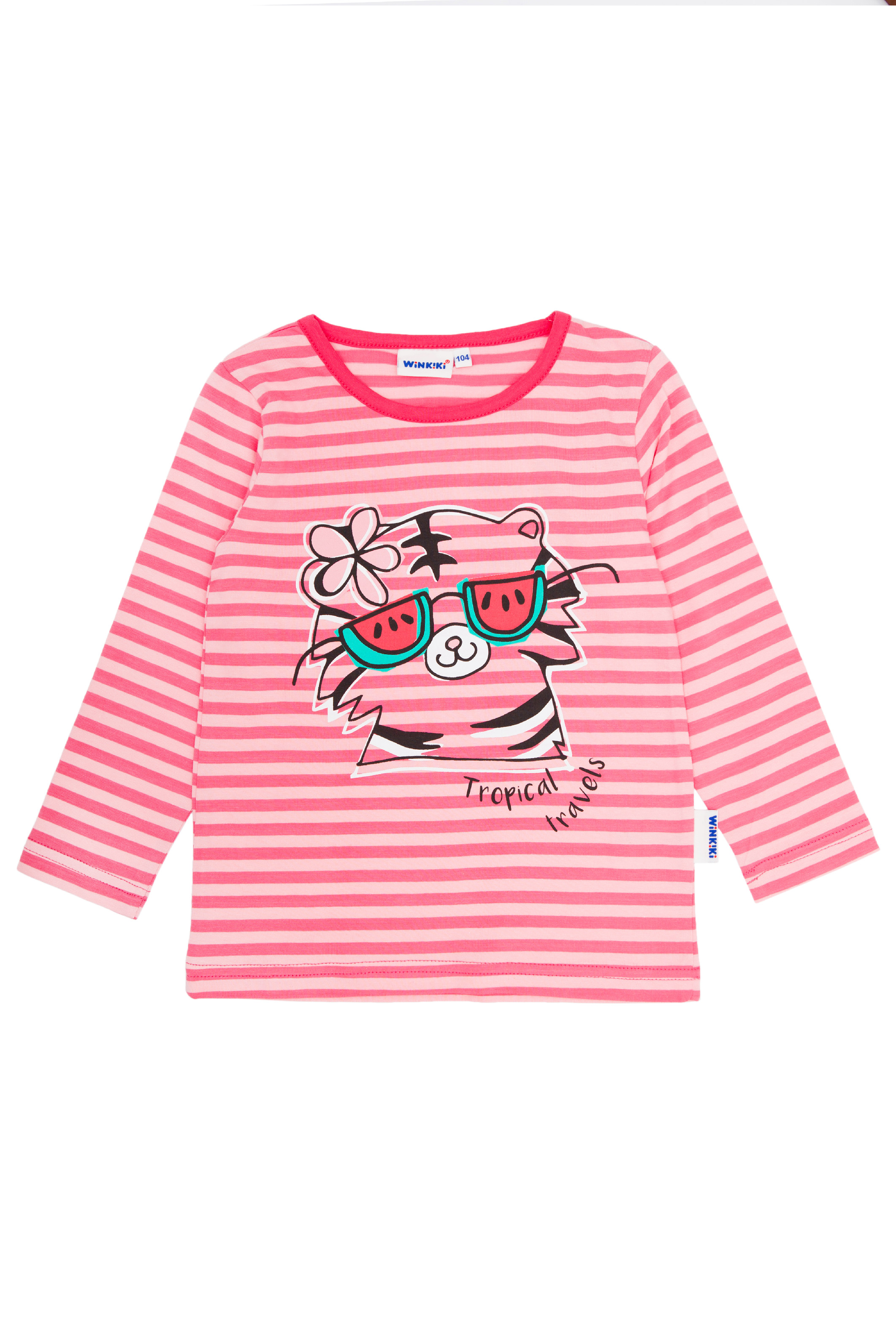 Dívčí triko - Winkiki WKG 01714, růžová Barva: Růžová, Velikost: 116