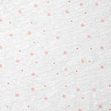 Dámské kalhotky - ANDRIE PS 2817, vel. M-3XL Barva: Bílá- růžová kytička, Velikost: 46/48-XL