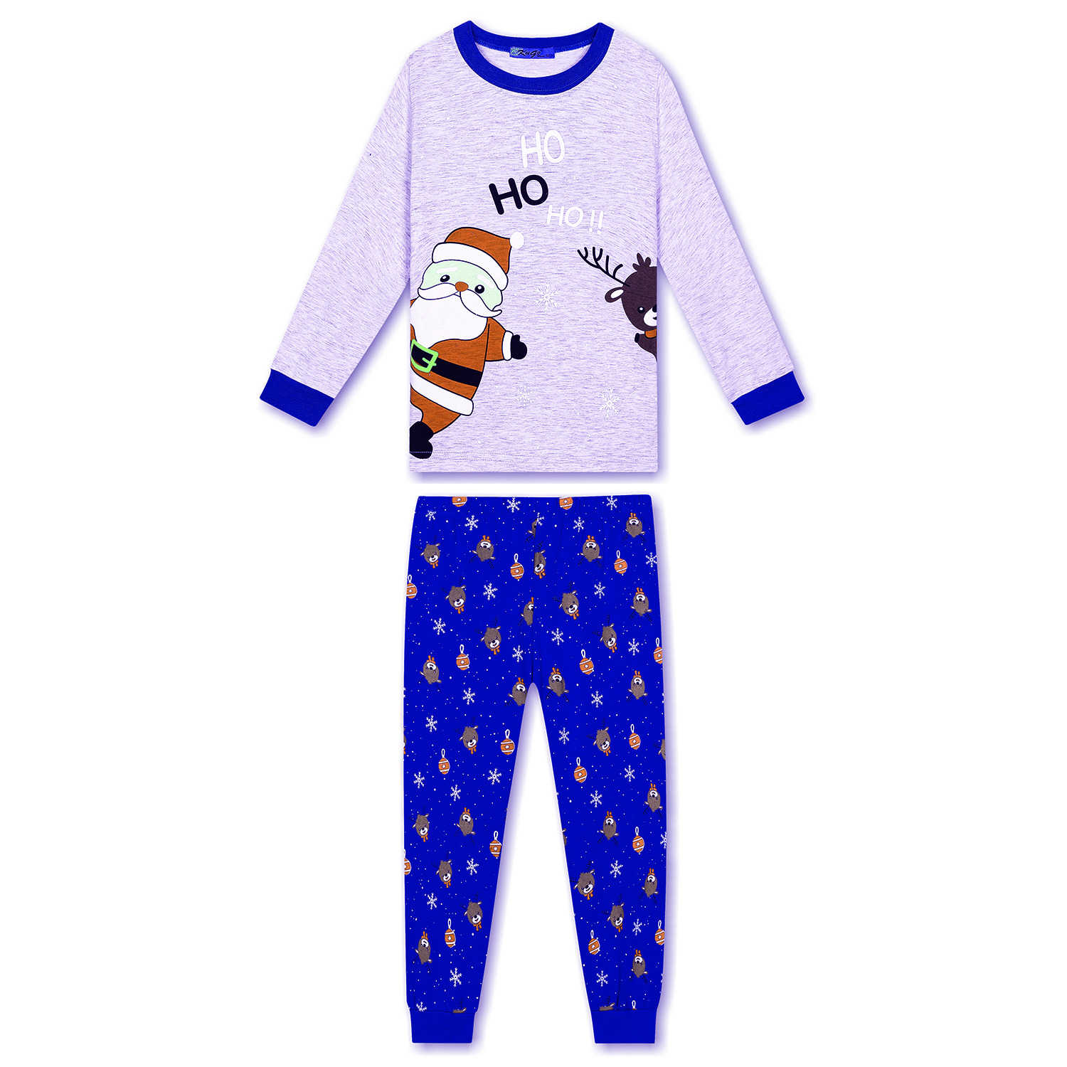 Chlapecké pyžamo - KUGO MP1310, modrá Barva: Modrá, Velikost: 86-92