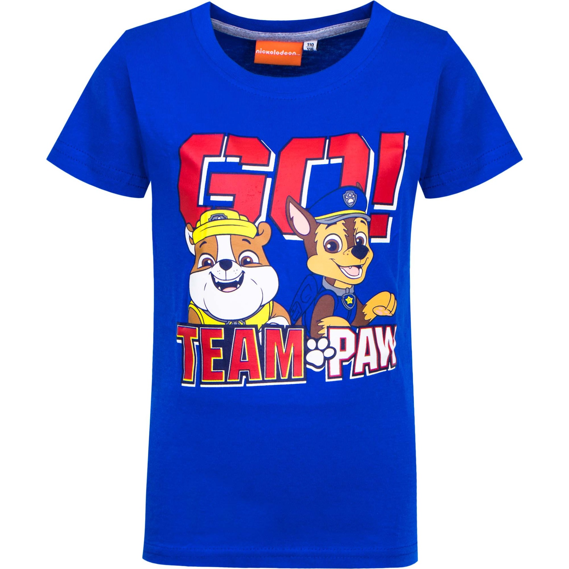 Paw Patrol - Tlapková patrola -Licence Chlapecké triko - Paw Patrol PA35681 , modrá Barva: Modrá, Velikost: 98-104