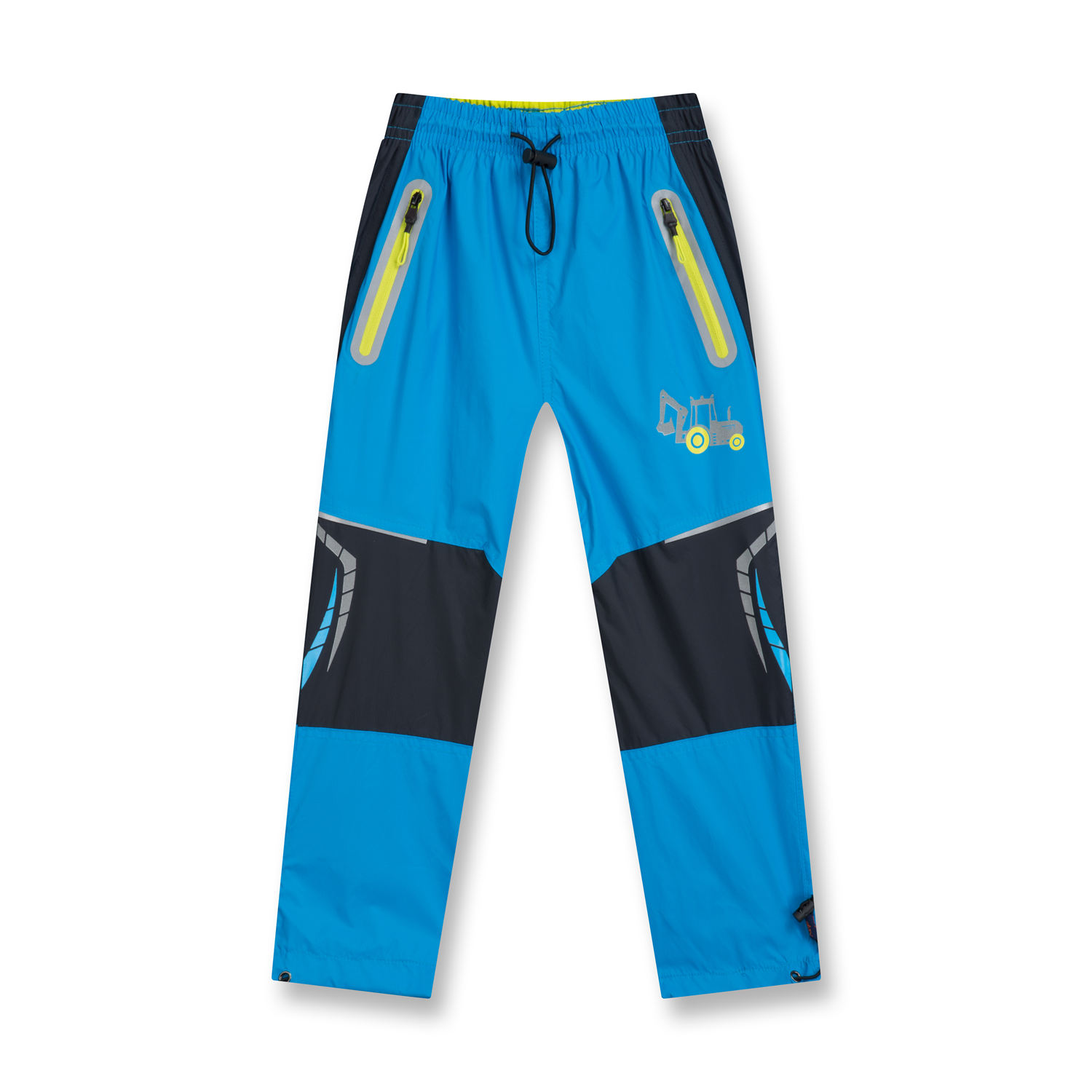 Chlapecké šusťákové kalhoty - KUGO HK9002, tyrkysová Barva: Tyrkysová, Velikost: 98