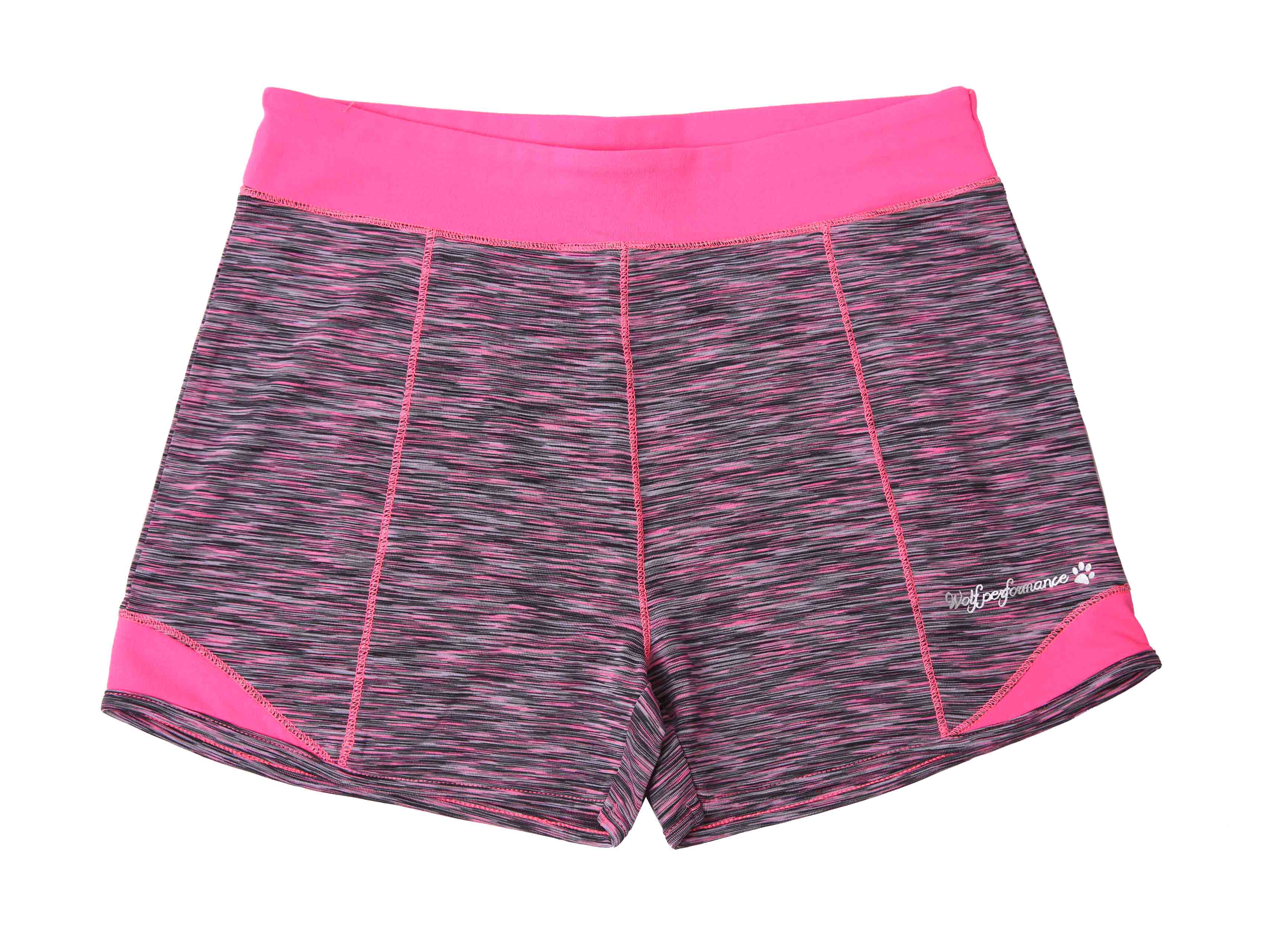 Dívčí šortky - Wolf H2164, fialovorůžová/ růžová aplikace Barva: Fialovorůžová, Velikost: 152