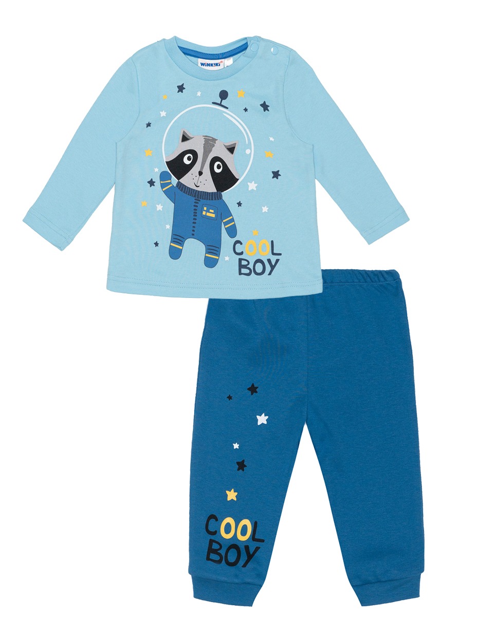 Chlapecké pyžamo - Winkiki WNB 02882, modrá Barva: Modrá, Velikost: 92