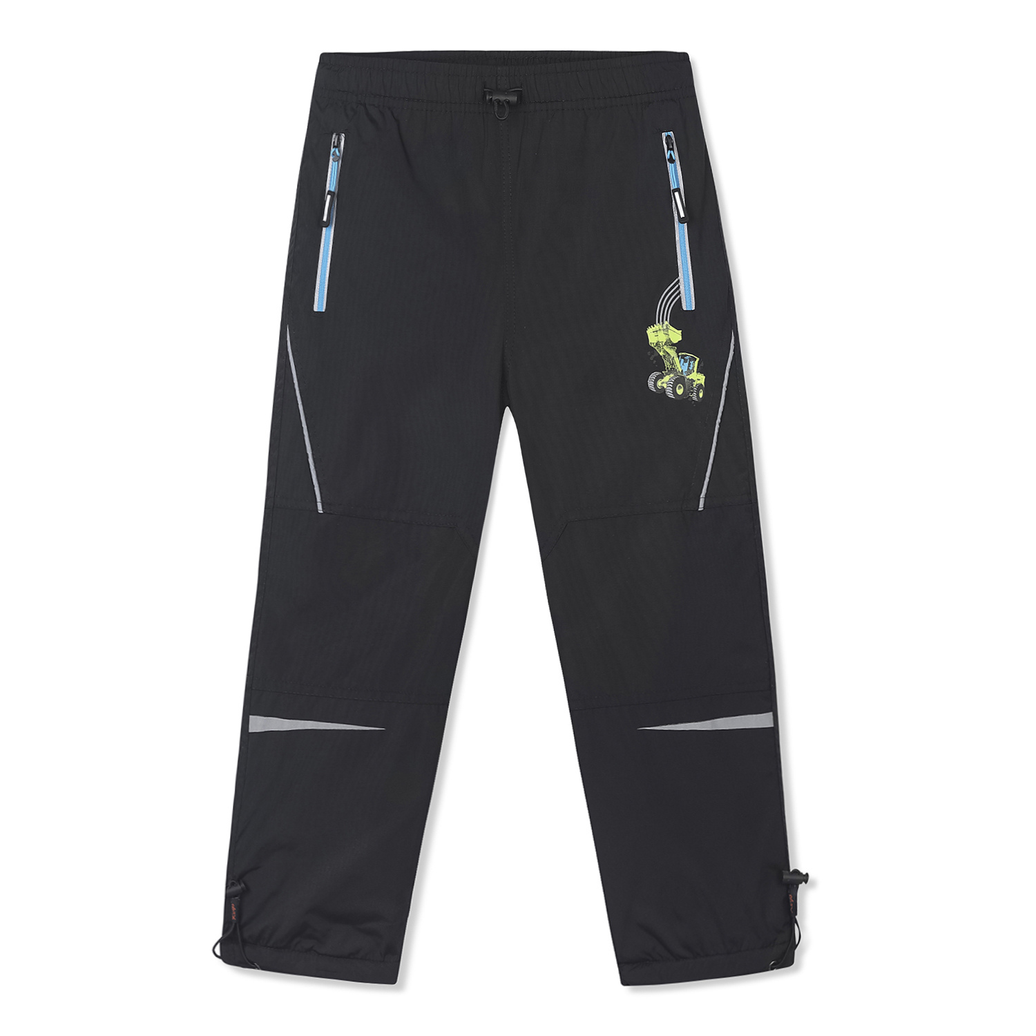 Chlapecké šusťákové kalhoty, zateplené - KUGO DK7092m, černá Barva: Černá, Velikost: 98