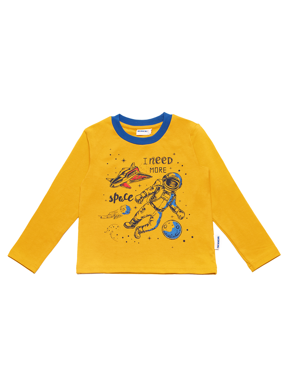 Chlapecké triko - Winkiki WKB 92569, žlutá Barva: Žlutá, Velikost: 104