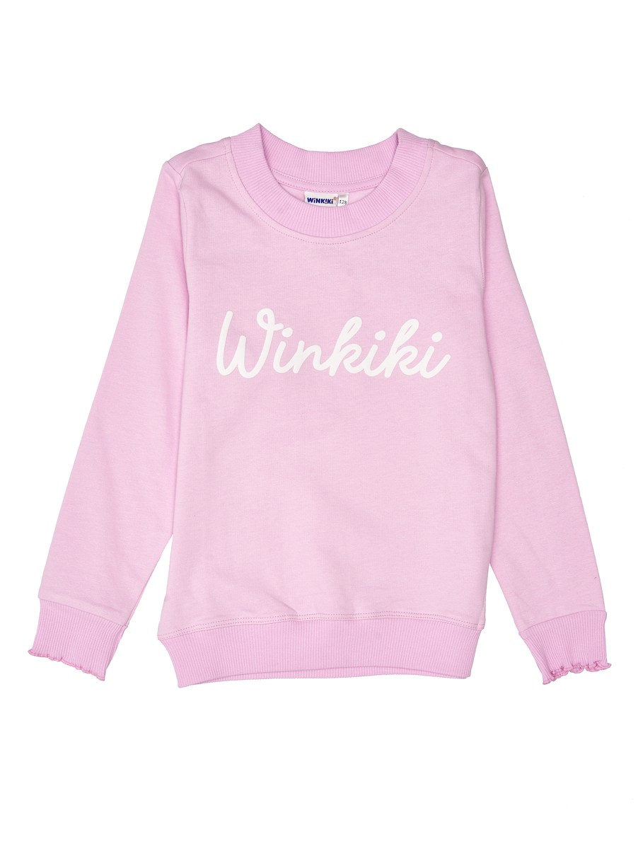 Dívčí mikina - Winkiki WJG 92678, světle růžová Barva: Růžová, Velikost: 146