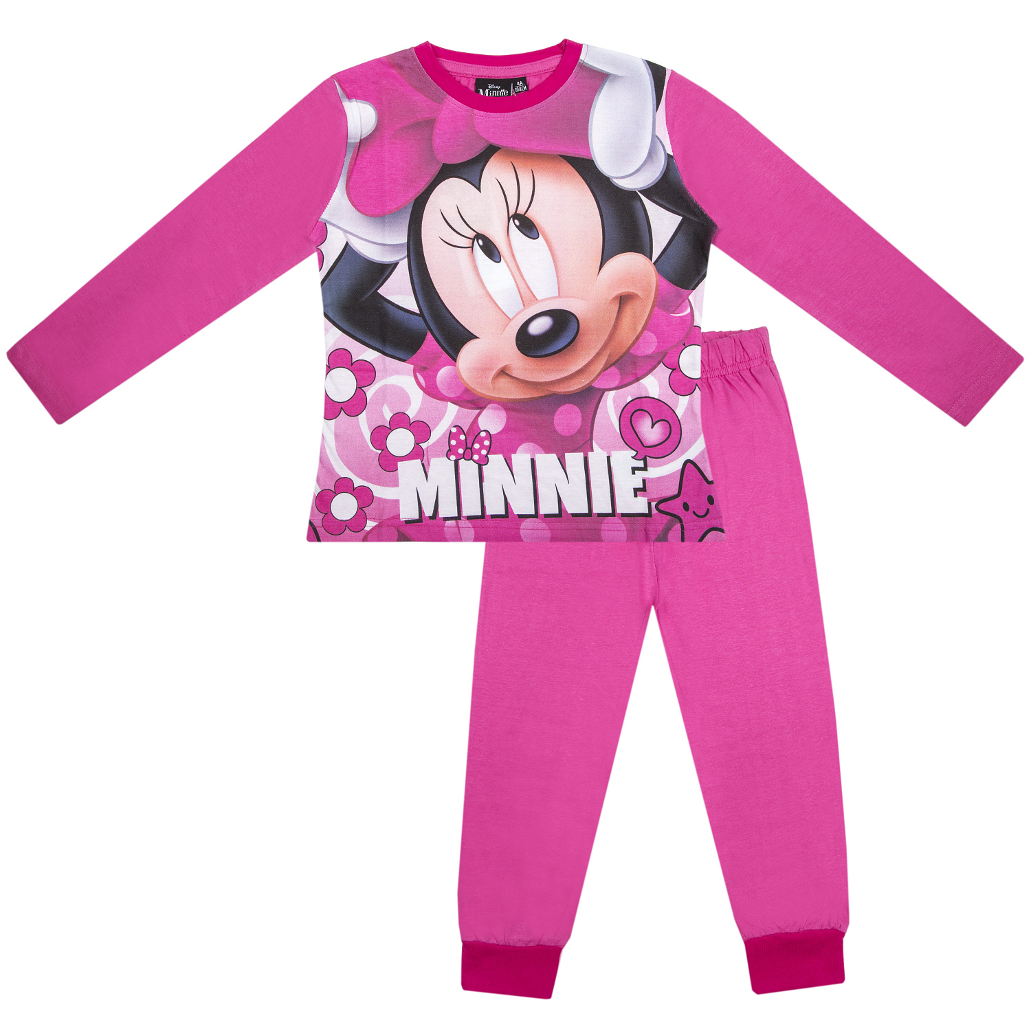 Minnie - licence Dívčí pyžamo - Minnie G-483, růžová světlejší Barva: Růžová, Velikost: 122
