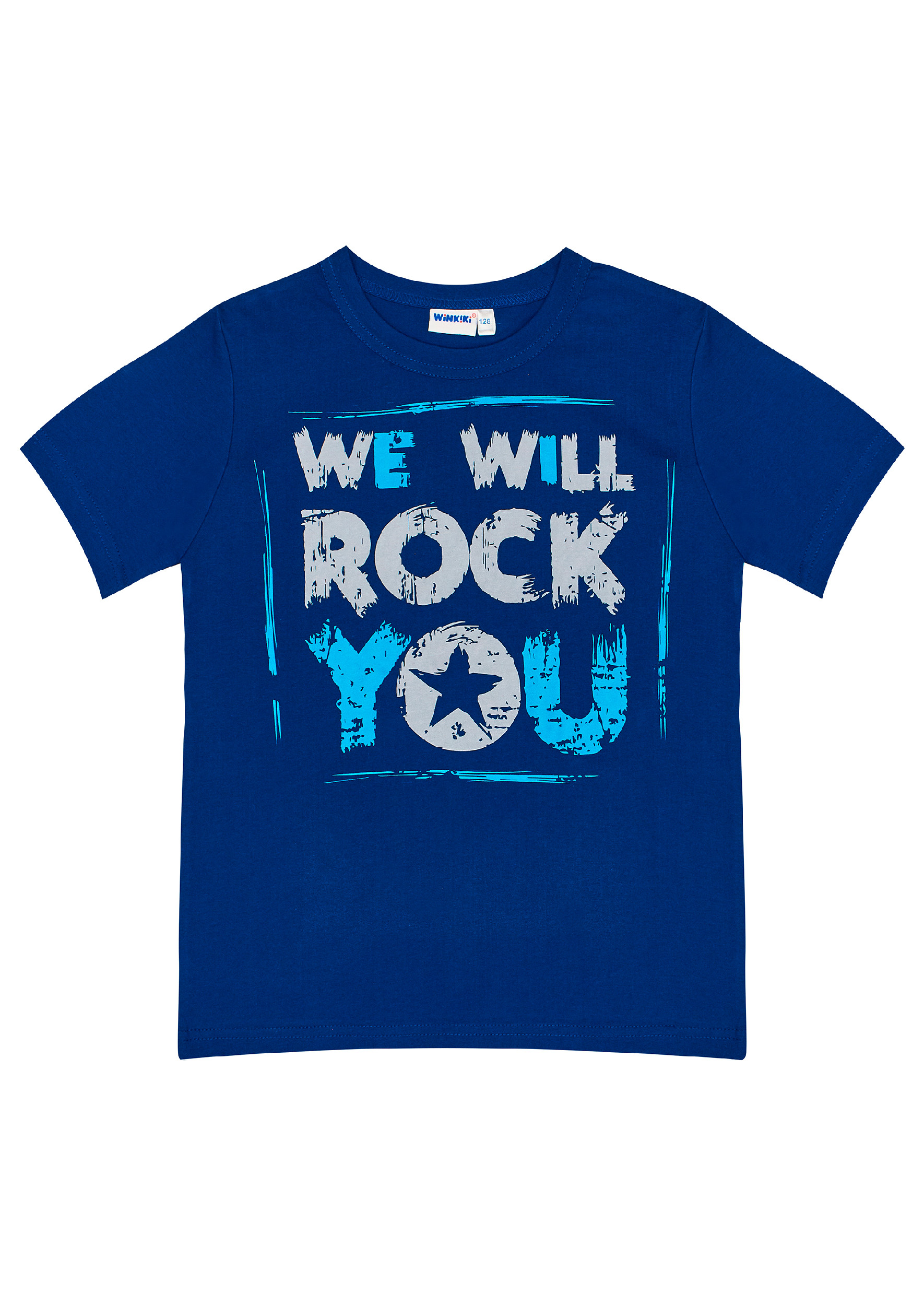 Chlapecké triko Winkiki - WJB 91393, tmavě modrá Barva: Modrá, Velikost: 152