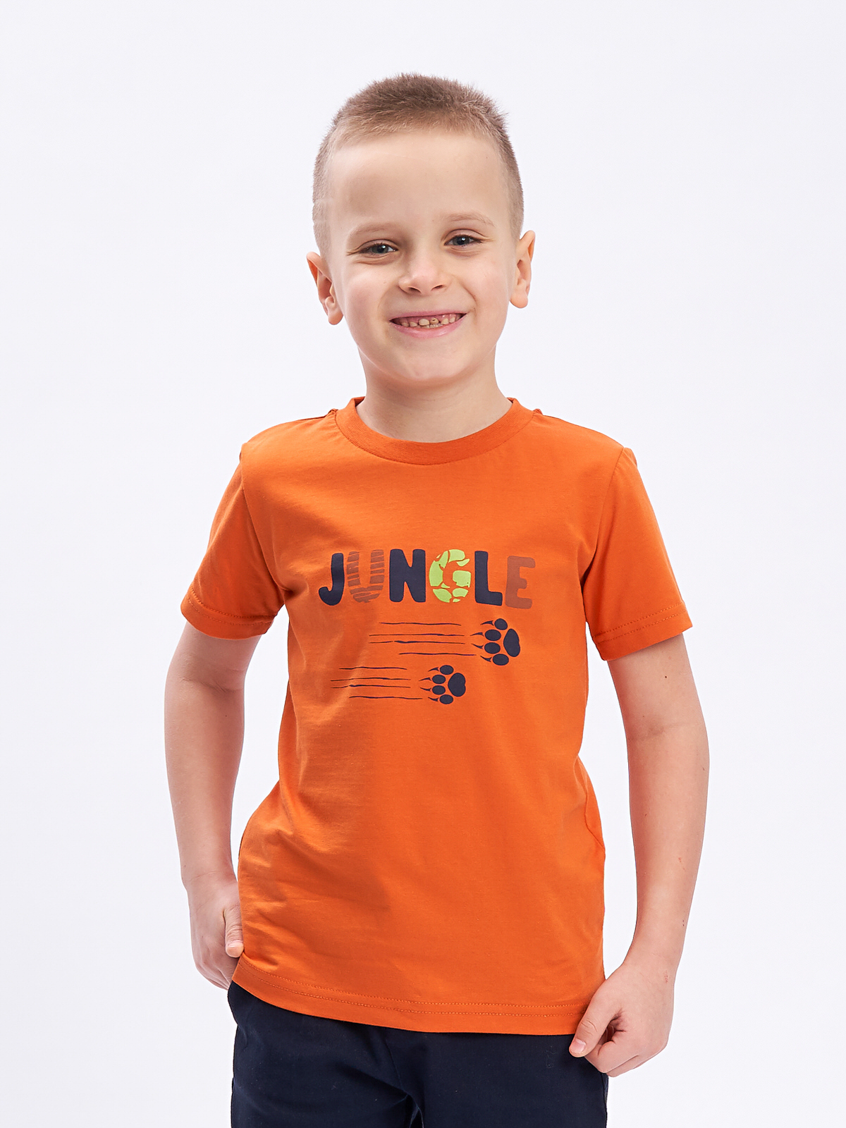 Chlapecké tričko - Winkiki WKB 11999, oranžová Barva: Oranžová, Velikost: 98