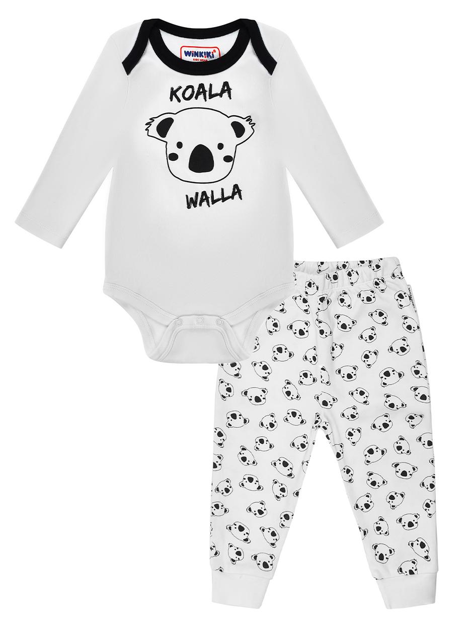 Kojenecký set - WINKIKI WNB 92698, bílá Barva: Bílá, Velikost: 62