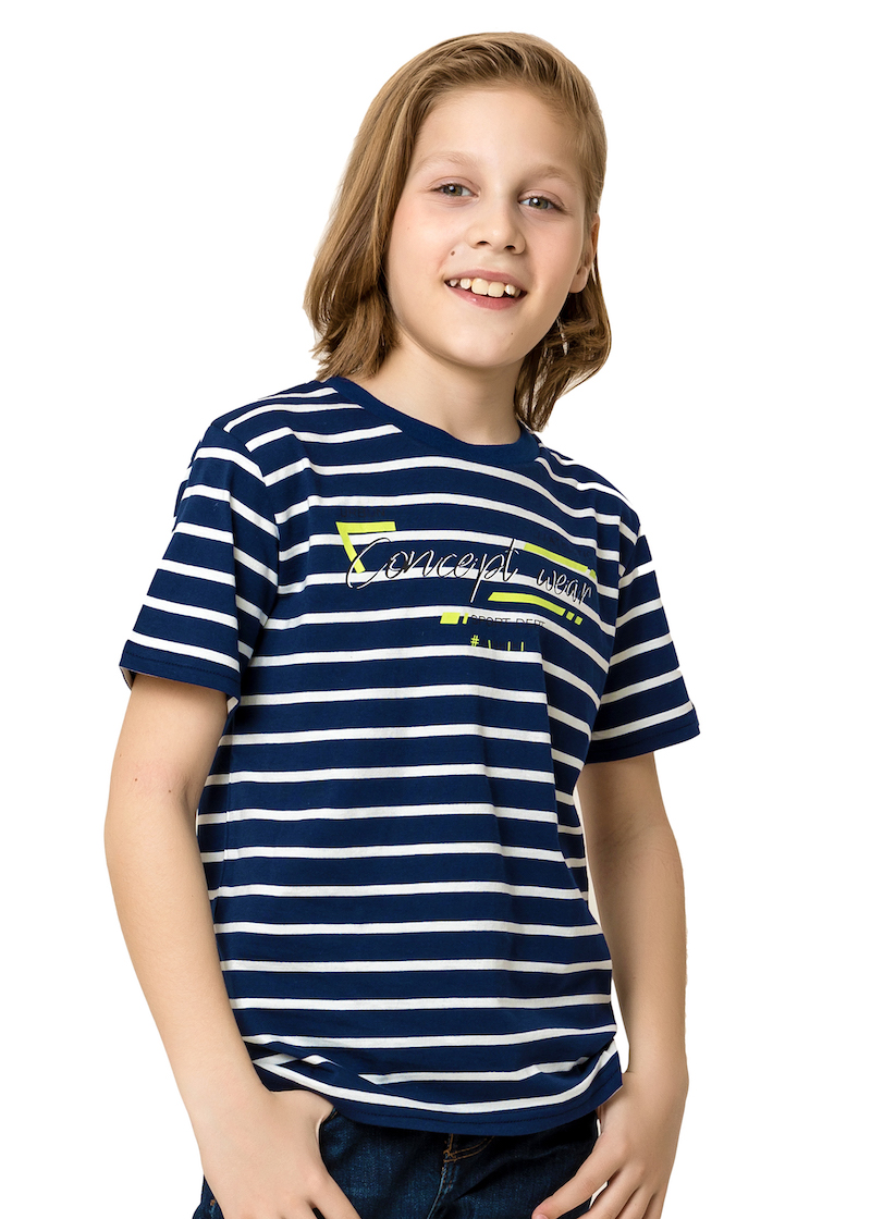 Chlapecké tričko - Winkiki WTB 91421, tmavě modrá Barva: Modrá tmavě, Velikost: 152