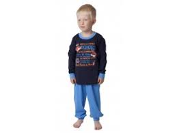 Chlapecké pyžamo - CALVI 18-323, modrá Barva: Modrá, Velikost: 100