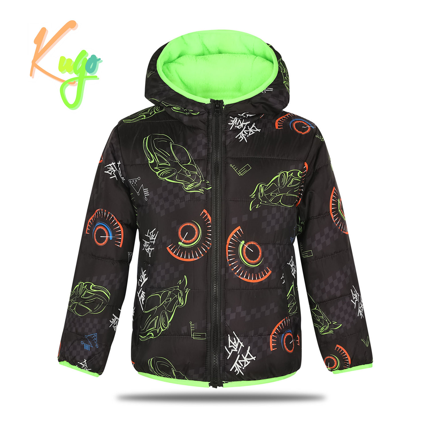 Chlapecká zimní bunda - KUGO FB0296, černá Barva: Černá, Velikost: 110