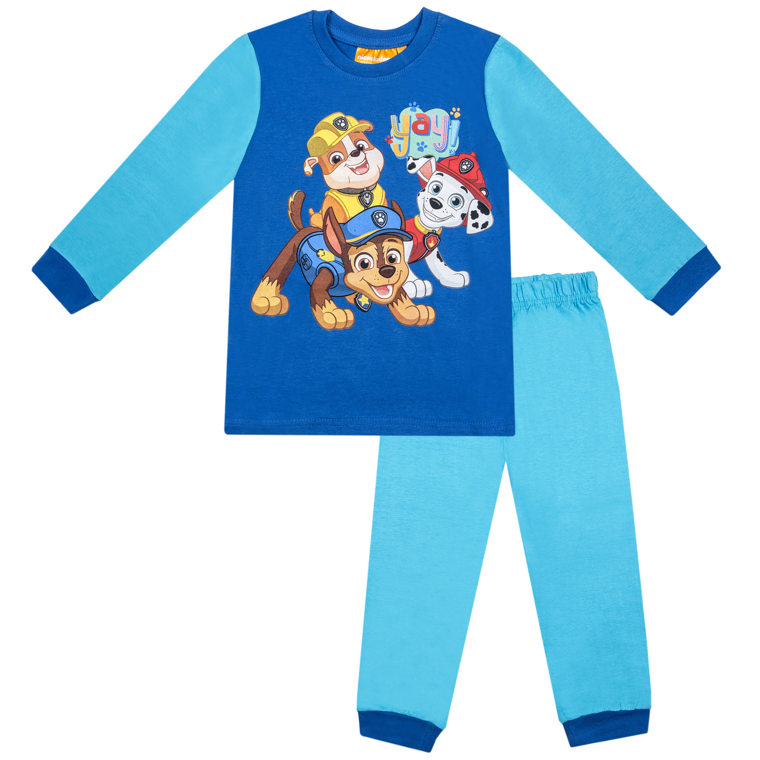 Paw Patrol - Tlapková patrola -Licence Chlapecké pyžamo - Paw Patrol 672, tyrkysová Barva: Tyrkysová, Velikost: 122