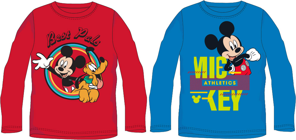 Mickey Mouse - licence Chlapecké triko - Mickey Mouse 52028865, červená Barva: Červená, Velikost: 116