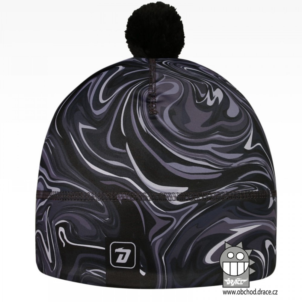 Chlapecká zimní funkční čepice Dráče - Flavio 157, černá Barva: Černá, Velikost: M 52-54