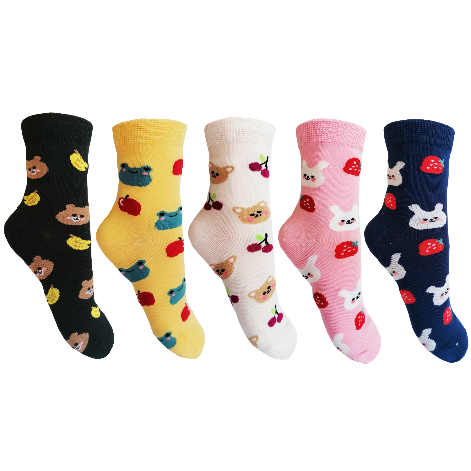 Dívčí ponožky Aura.Via - GNZ7989, mix barev Barva: Mix barev, Velikost: 28-31