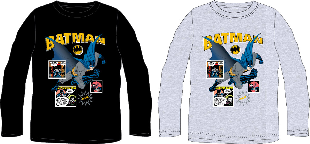 Batman - licence Chlapecké tričko - Batman 5202484, světle šedý melír Barva: Šedá, Velikost: 104