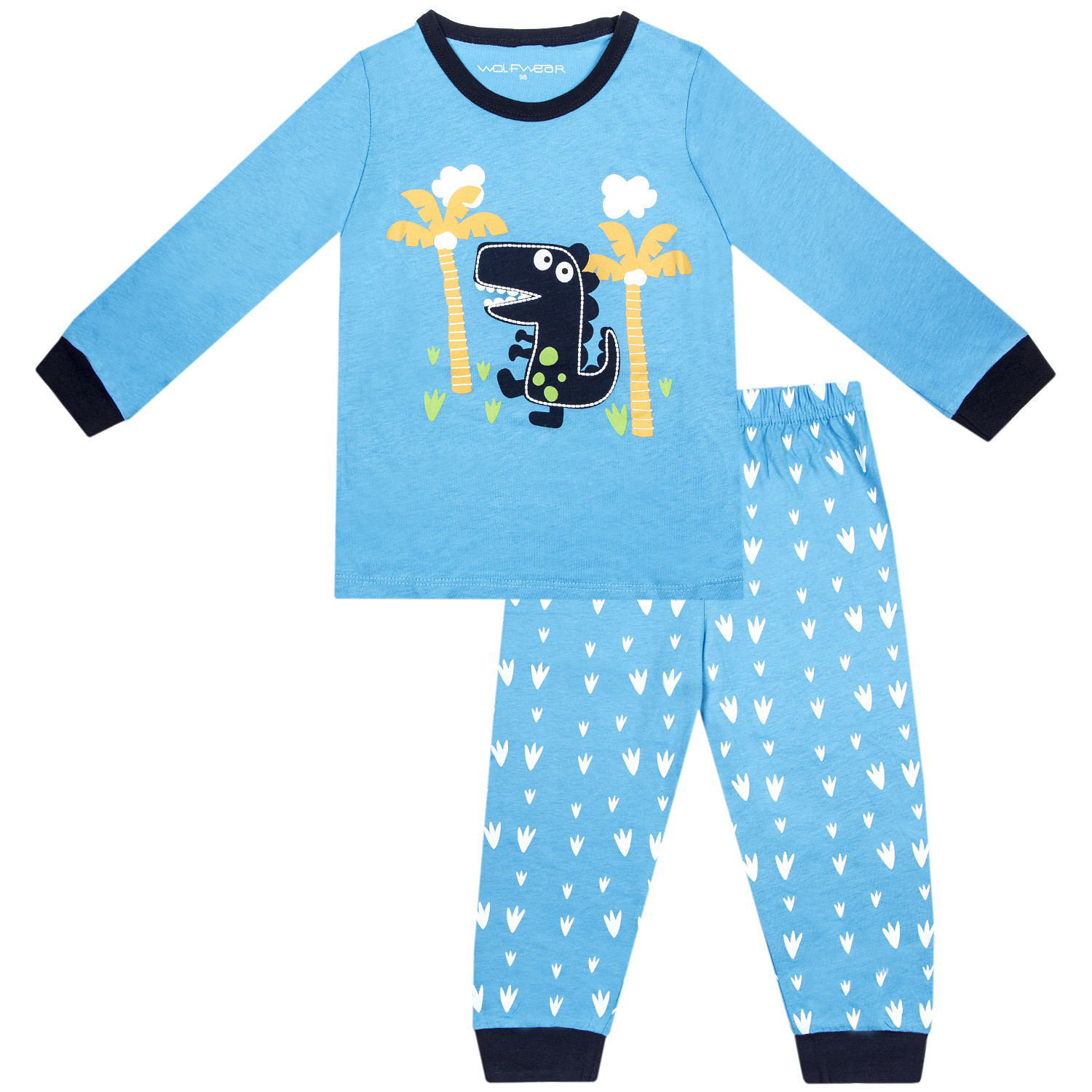 Chlapecké pyžamo - Wolf S2254, světle modrá Barva: Modrá, Velikost: 86