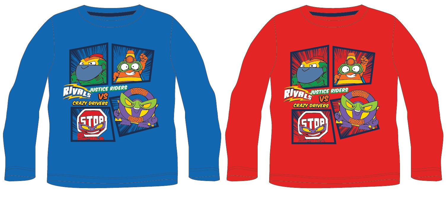 Super Zings - licence Chlapecké tričko - Super Zings 5202049, červená Barva: Červená, Velikost: 98