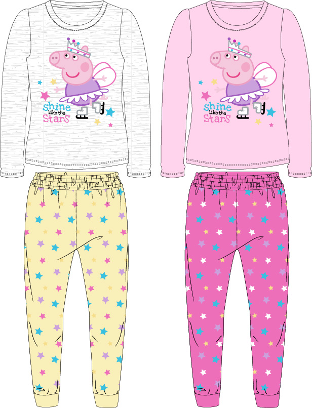 Prasátko Pepa - licence Dívčí pyžamo - Prasátko Peppa 5204899, růžová Barva: Růžová, Velikost: 116