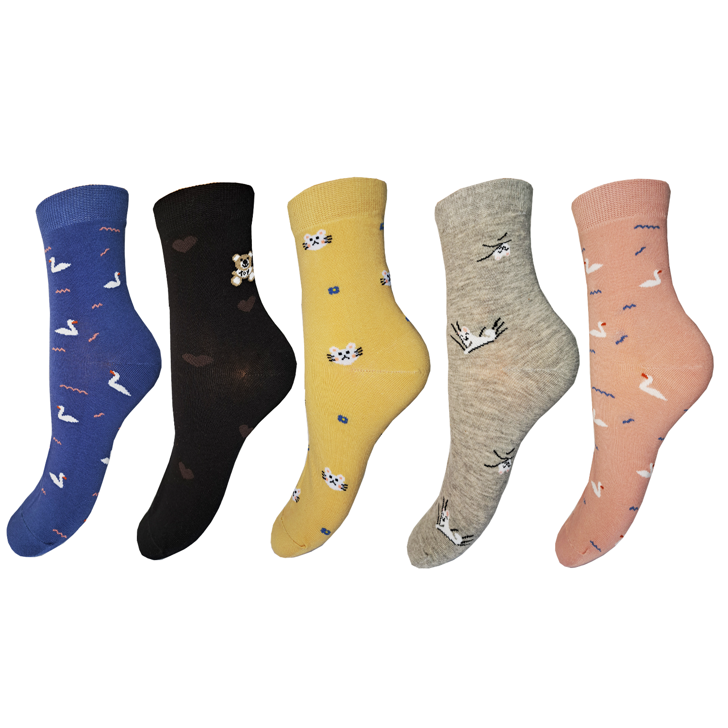 Dámské ponožky Aura.Via - NZP8115, mix barev Barva: Mix barev, Velikost: 35-38