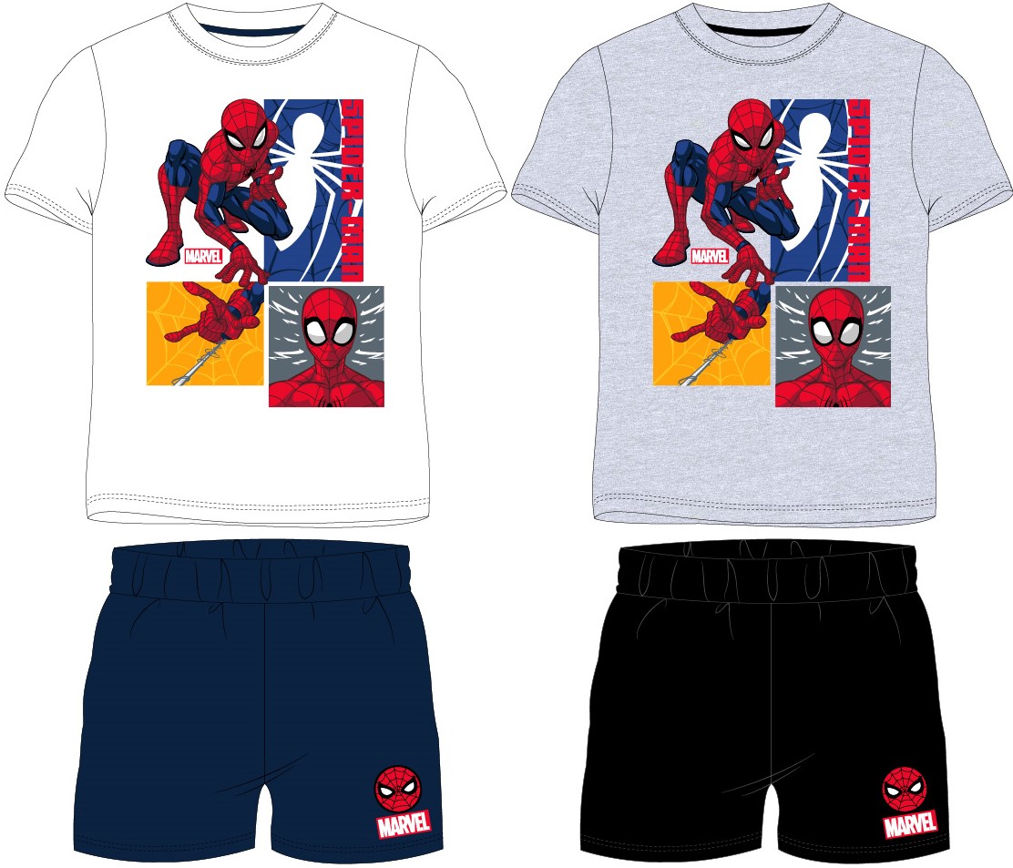 Spider Man - licence Chlapecké pyžamo - Spider-Man 52041260, bílá Barva: Bílá, Velikost: 104