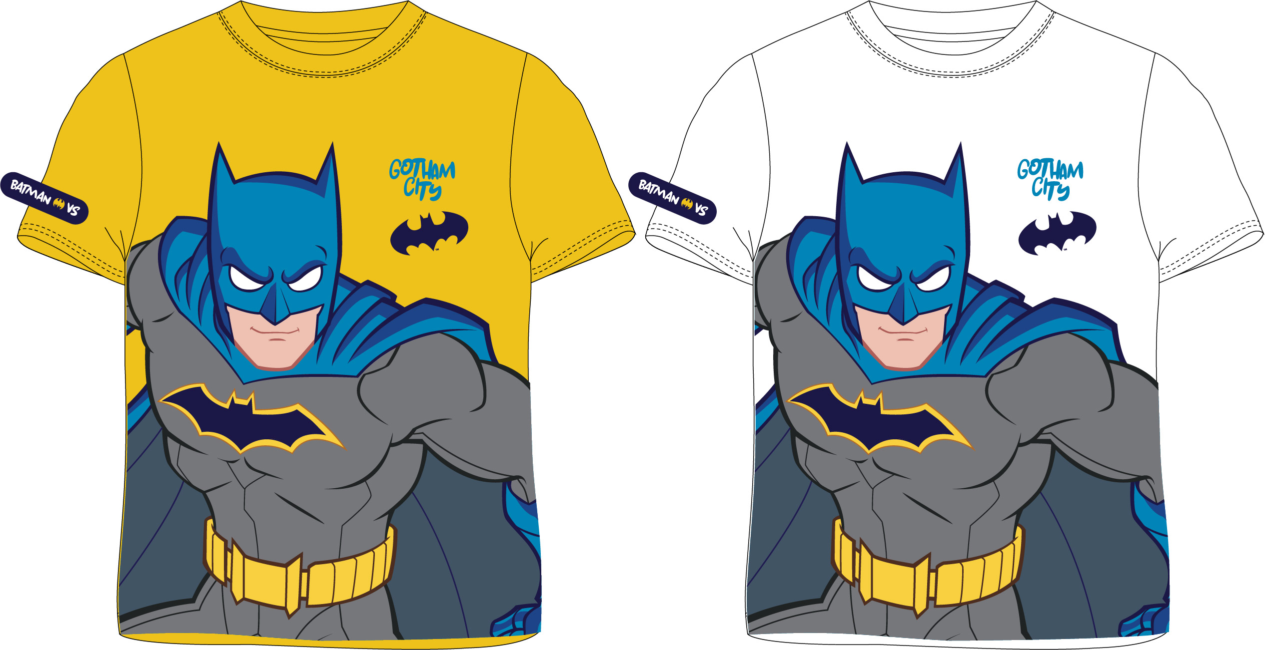 Batman - licence Chlapecké tričko - Batman 5202418, bílá Barva: Bílá, Velikost: 104