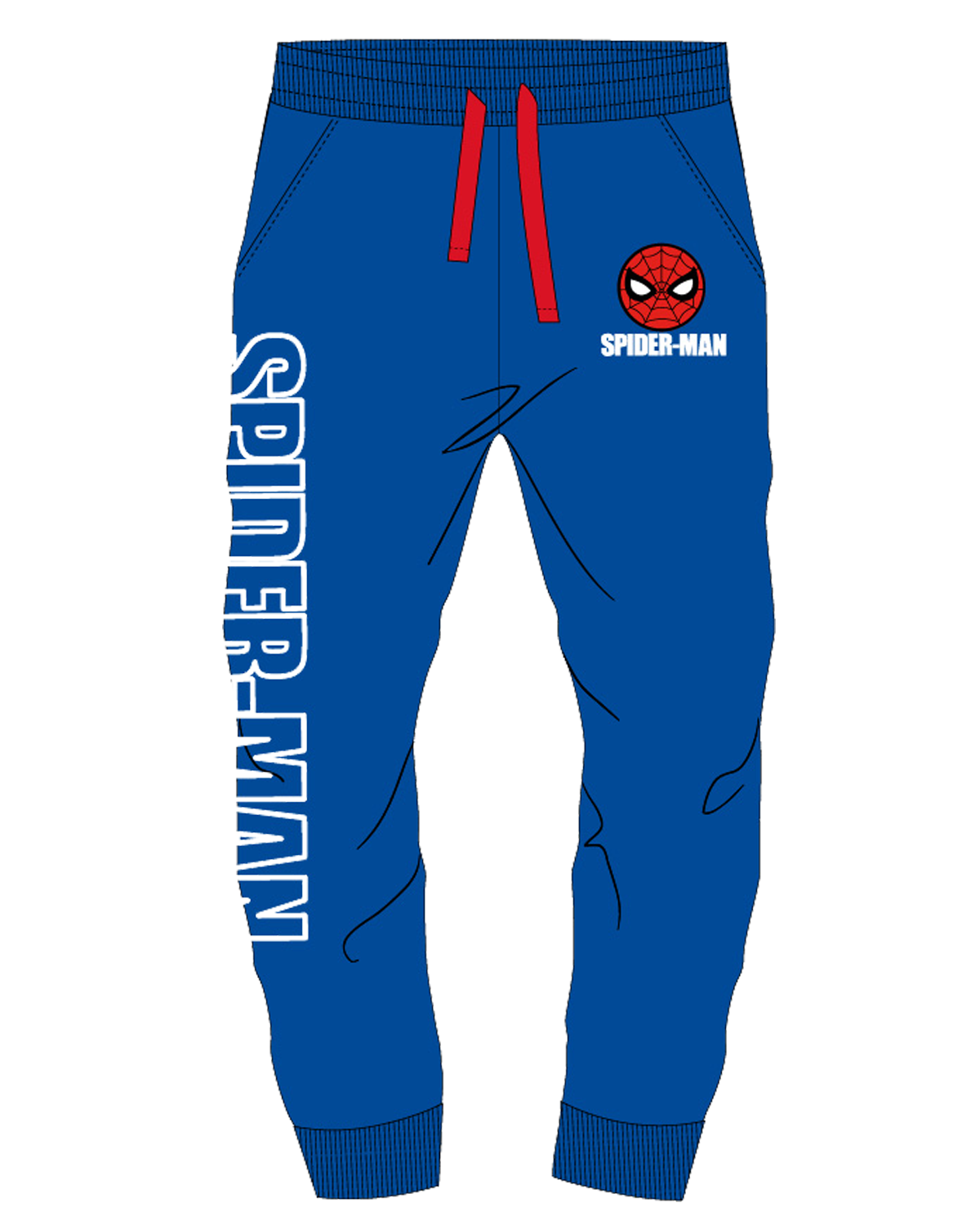 Spider Man - licence Chlapecké tepláky - Spider-Man 52111315, modrá Barva: Modrá, Velikost: 122