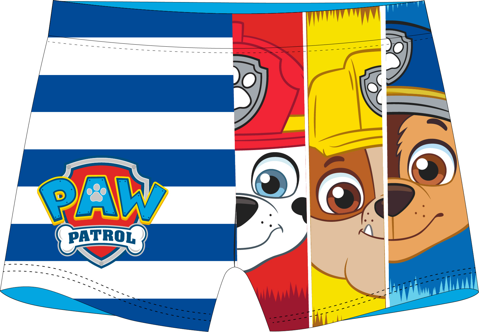 Paw Patrol - Tlapková patrola -Licence Chlapecké koupací boxerky - Paw Patrol 52442210, mix barev Barva: Mix barev, Velikost: 110-116