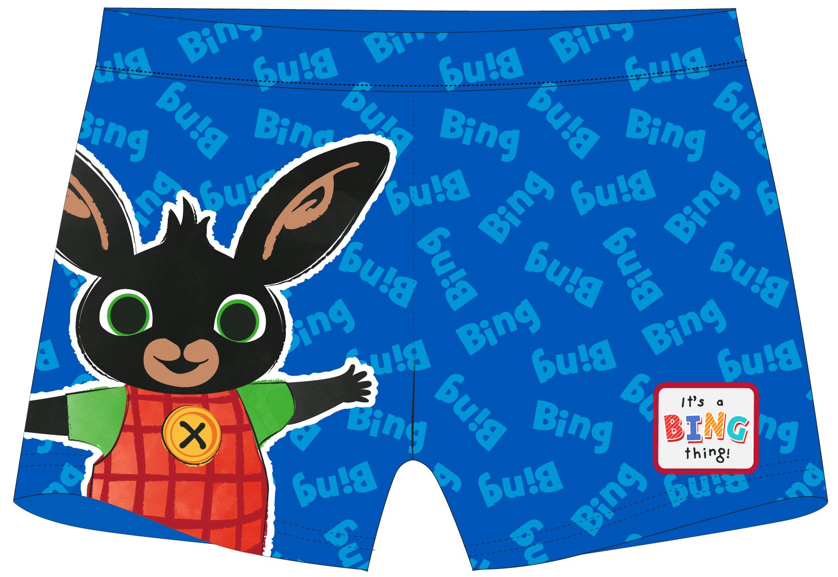 Králíček bing- licence Chlapecké koupací boxerky - Králíček Bing 5244180, modrá Barva: Modrá, Velikost: 92-98