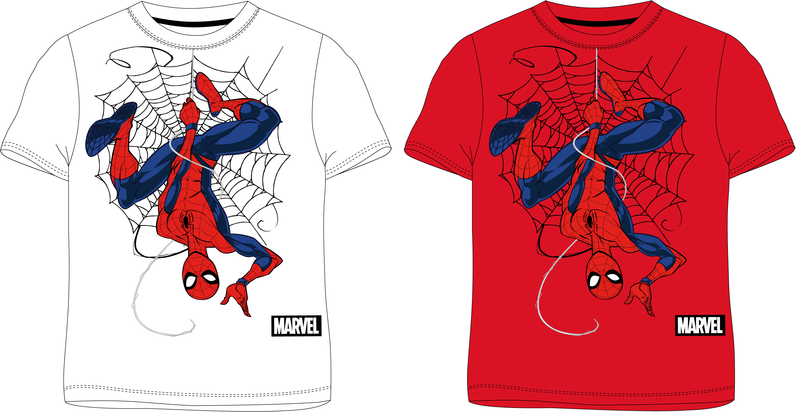 Spider Man - licence Chlapecké tričko - Spider-Man 52021309, červená Barva: Červená, Velikost: 134