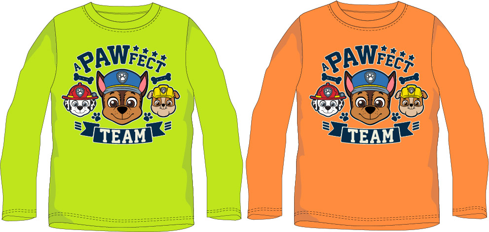 Paw Patrol - Tlapková patrola -Licence Chlapecké tričko - Paw Patrol 5202088, oranžová Barva: Oranžová, Velikost: 104