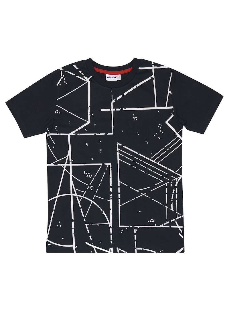 Chlapecké tričko - Winkiki WTB 91431, černá Barva: Černá, Velikost: 158
