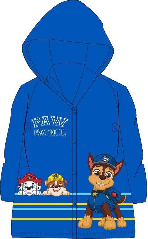 Paw Patrol - Tlapková patrola -Licence Chlapecká pláštěnka - Paw Patrol 52281989, modrá Barva: Modrá, Velikost: 98-104