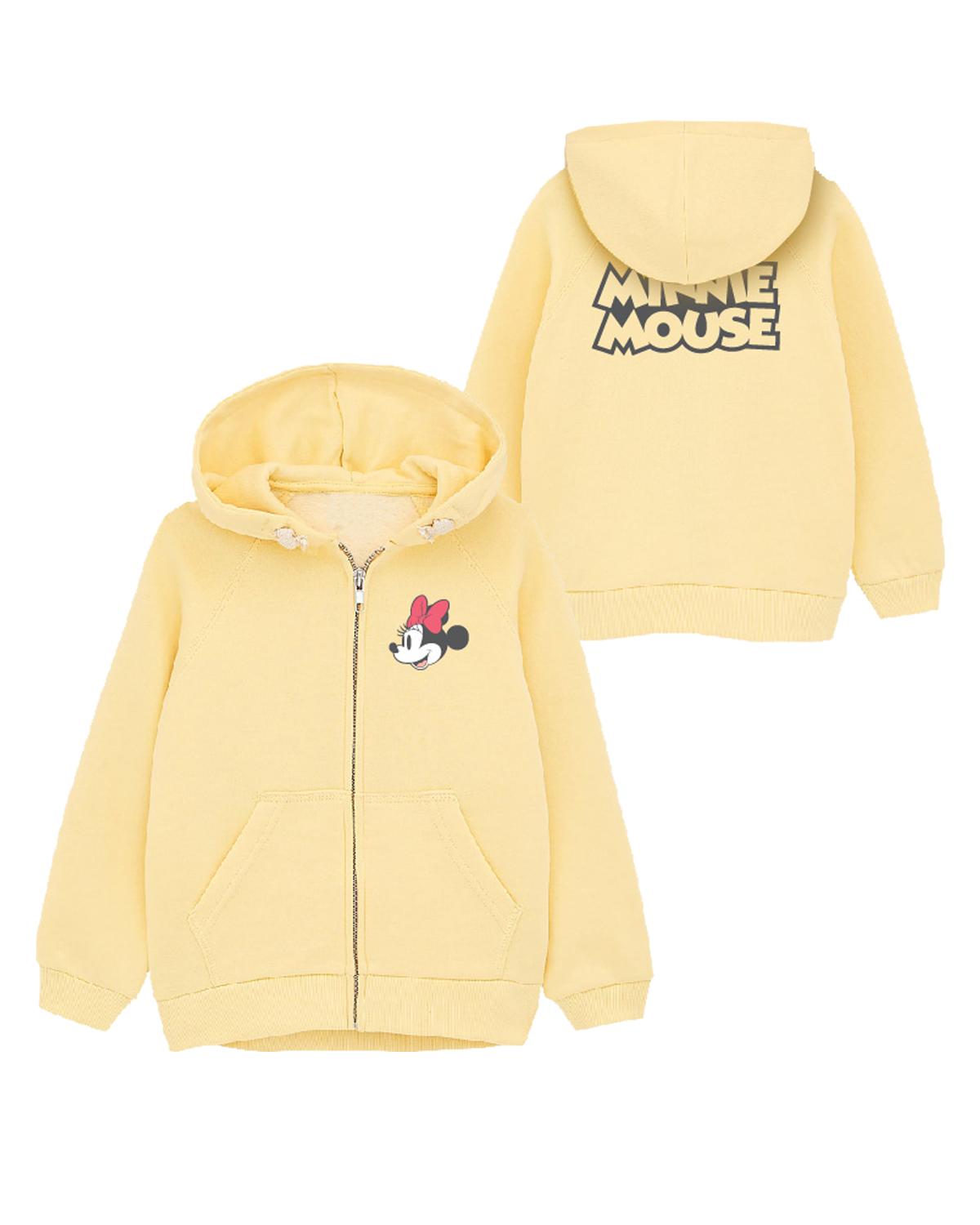 Minnie Mouse - licence Dívčí mikina - Minnie Mouse 52187834, žlutá Barva: Žlutá, Velikost: 104