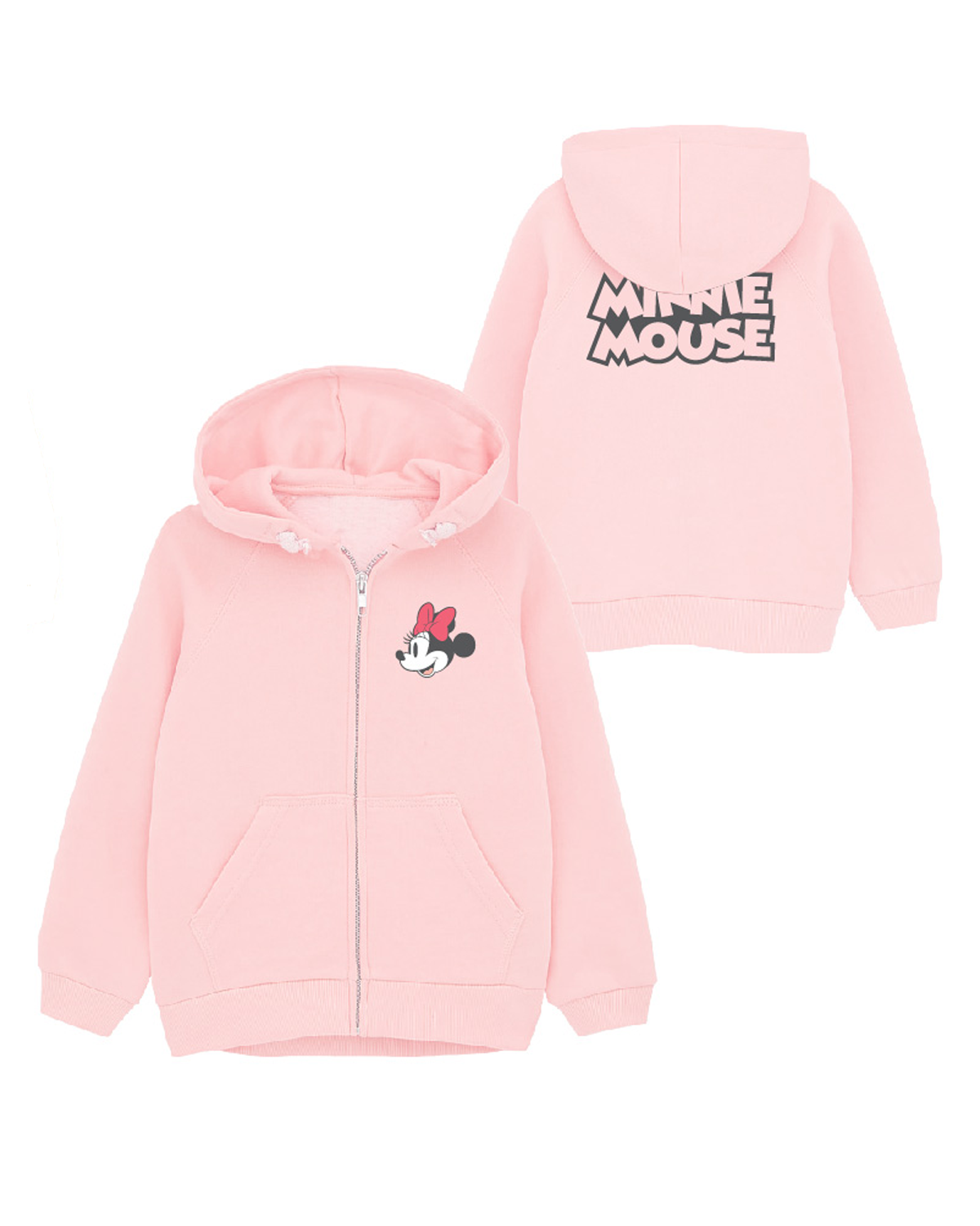 Minnie Mouse - licence Dívčí mikina - Minnie Mouse 52187834, světle růžová Barva: Růžová, Velikost: 110