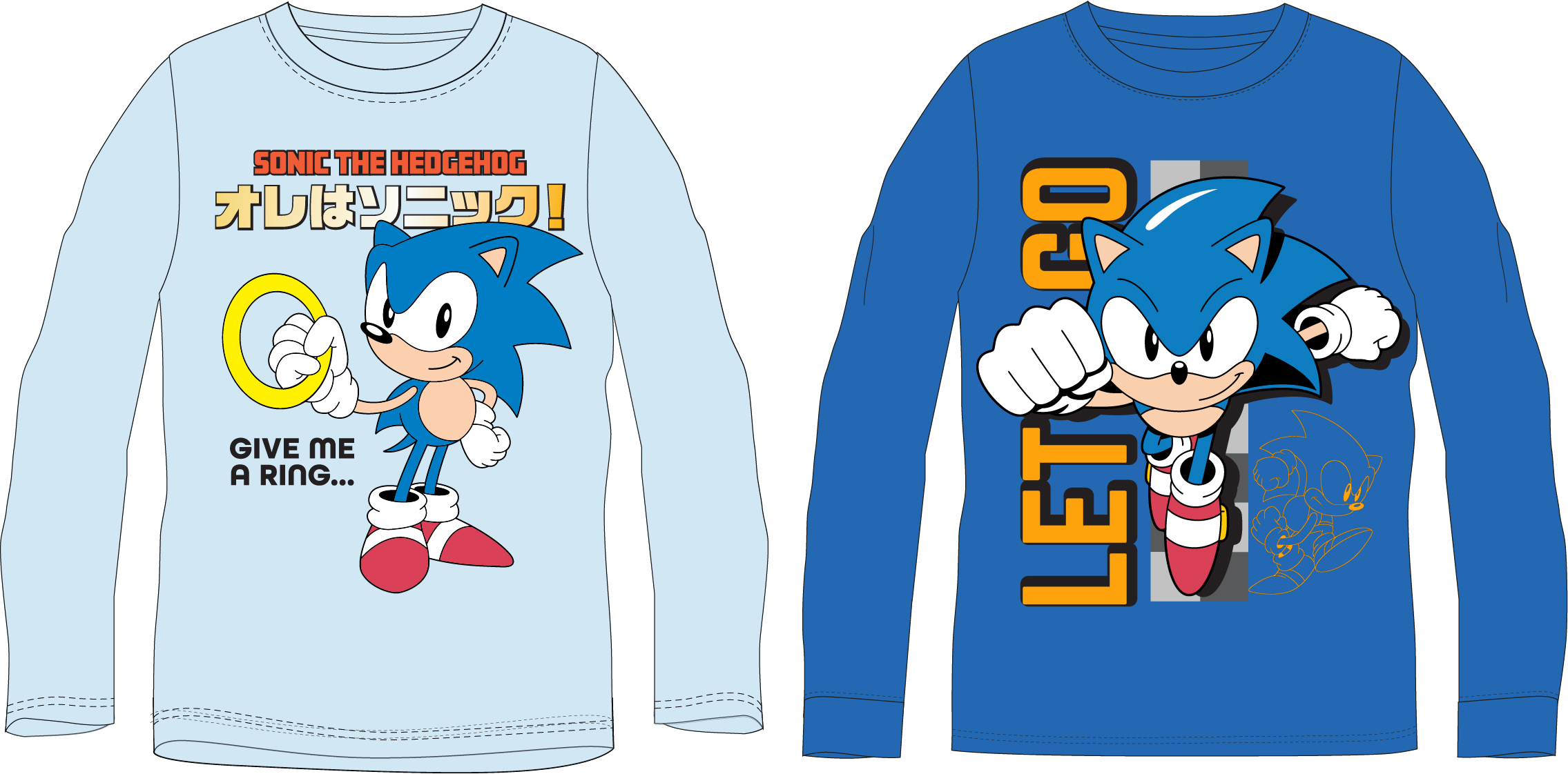 Ježek SONIC - licence Chlapecké tričko - Ježek Sonic 5202109, modrá Barva: Modrá, Velikost: 104