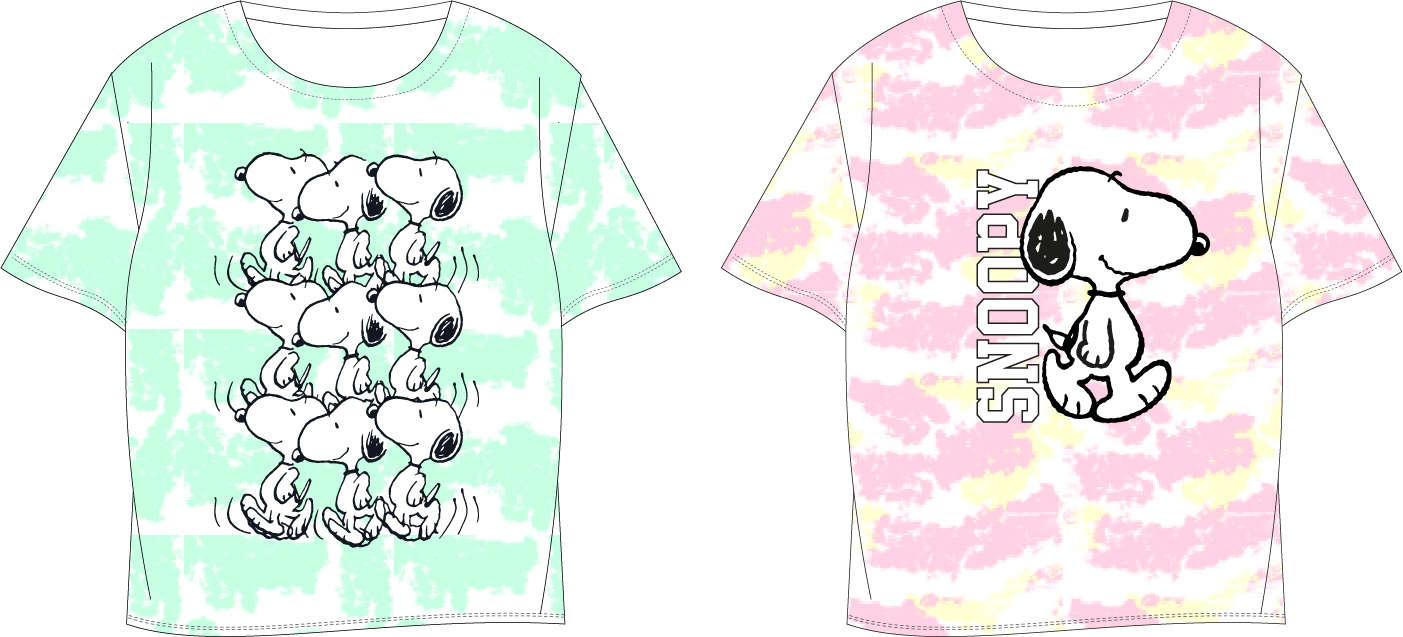Snoopy - licence Dívčí tričko - Snoopy 5202573, lososová Barva: Lososová, Velikost: 134