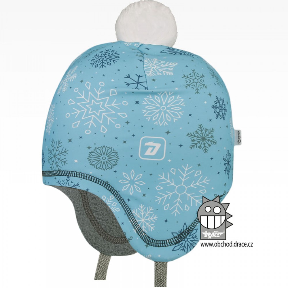 Chlapecká zimní funkční čepice Dráče - Polárka 27, světle modrá Barva: Modrá, Velikost: 48-50
