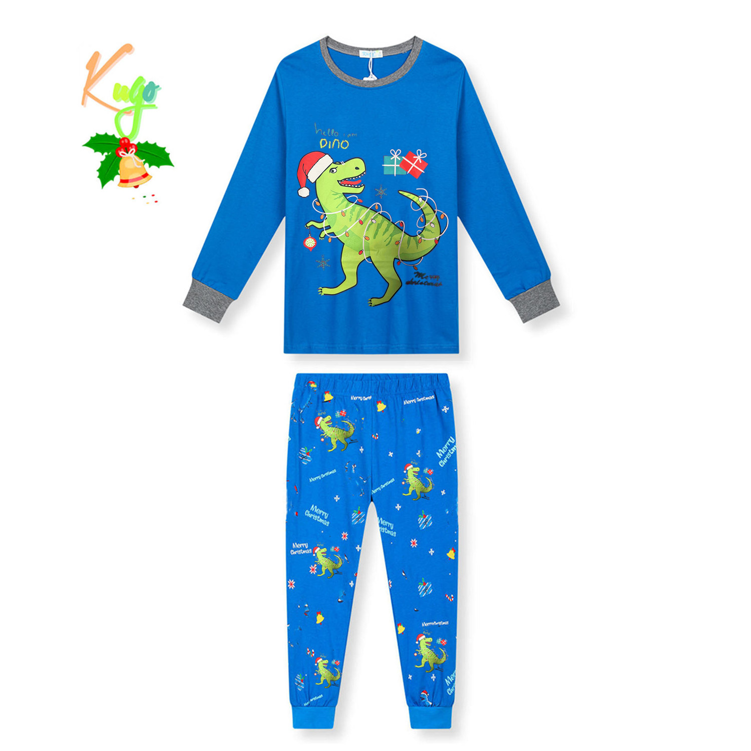 Chlapecké pyžamo - KUGO MP3835, tyrkysová Barva: Tyrkysová, Velikost: 98