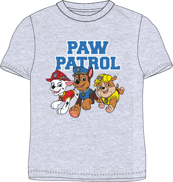 Paw Patrol - Tlapková patrola -Licence Chlapecké tričko - Paw Patrol 52021264, šedá Barva: Šedá, Velikost: 116