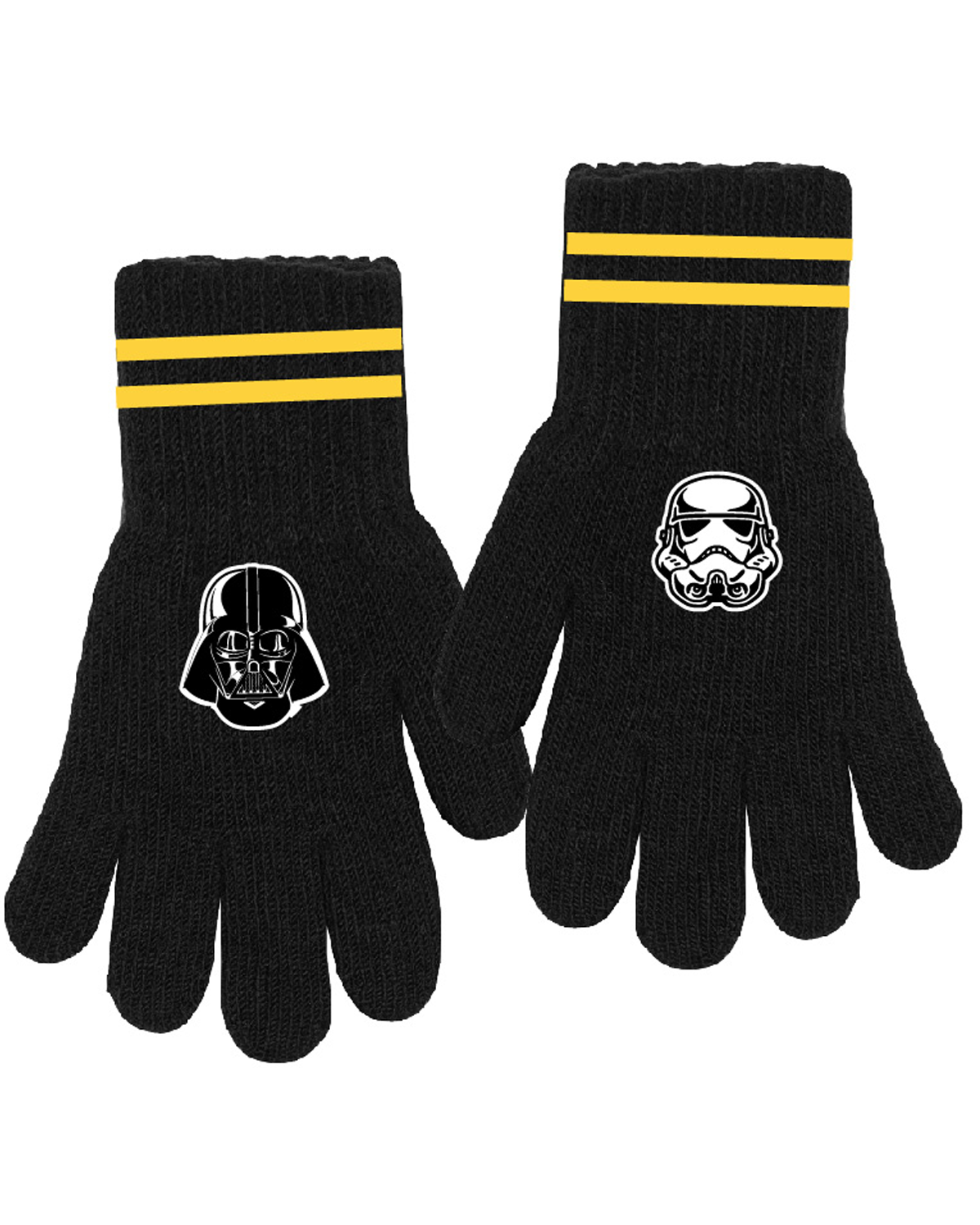 Star-Wars licence Chlapecké rukavice - Star Wars 52428854, černá Barva: Černá, Velikost: uni velikost