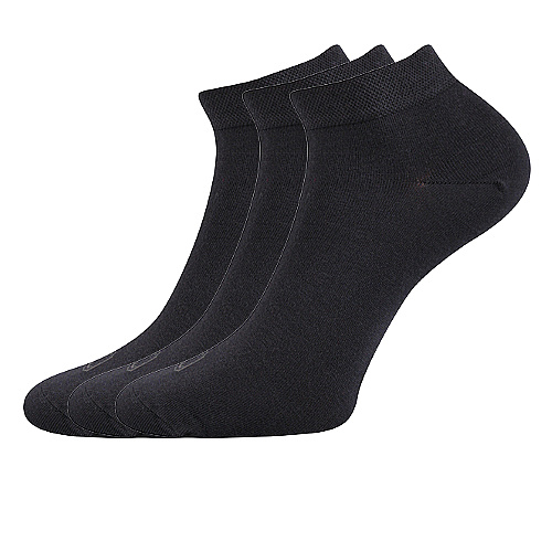 Bambusové kotníkové ponožky Lonka - Desi, tmavě šedá Barva: Šedá, Velikost: 35-38