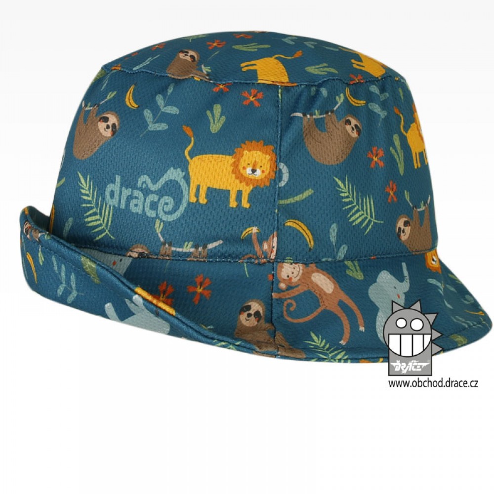 Funkční letní klobouk Dráče - Florida 32, petrol, safari Barva: Petrol, Velikost: 46-48