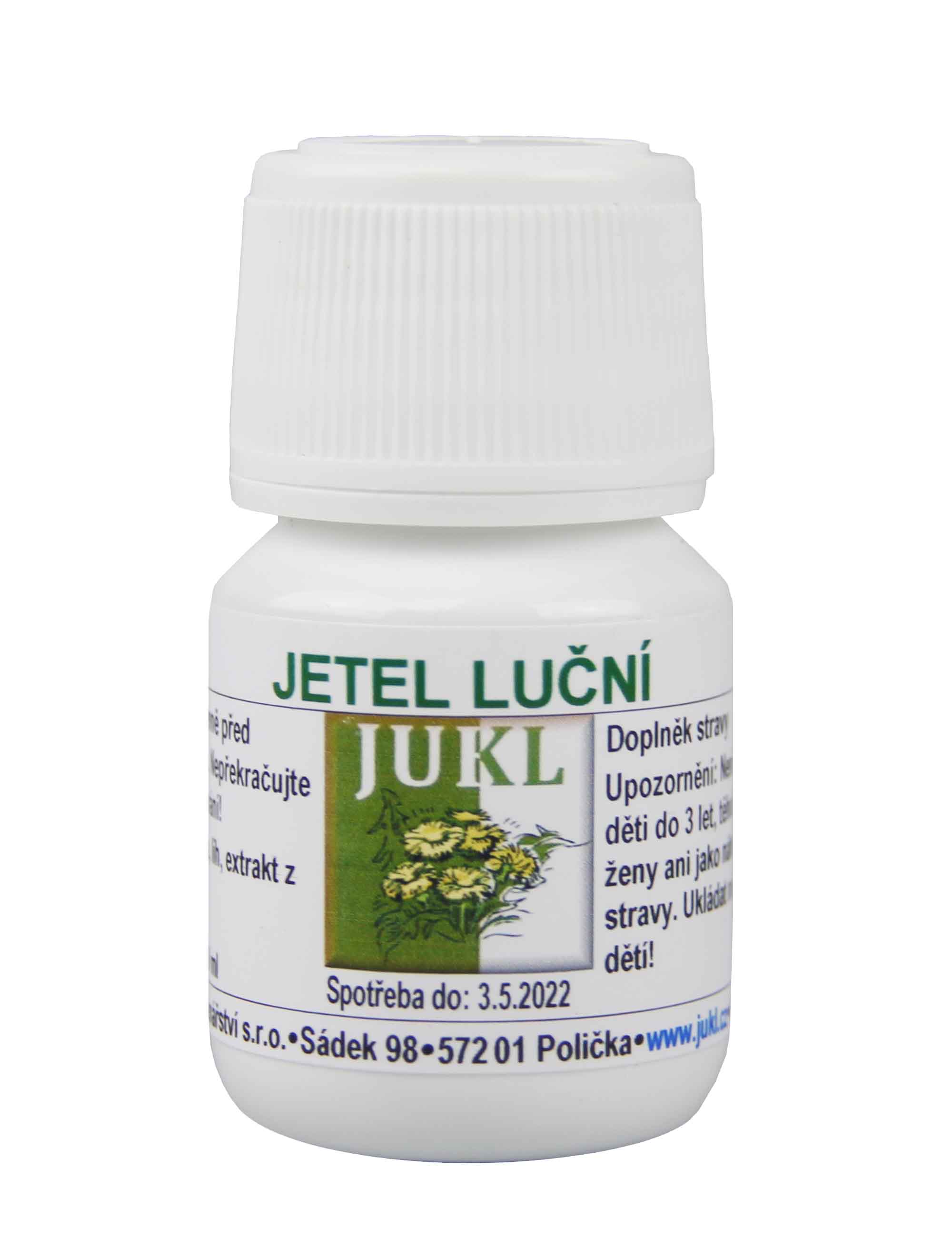 Bylinářství-kořenářství JUKL Tinktura Jetel luční 30 ml 1 balení: 1x 30 ml