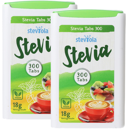 El Compra Steviola - Stévia tablety v dávkovači 300 tbl. 2 balení: 2x 300 tablet