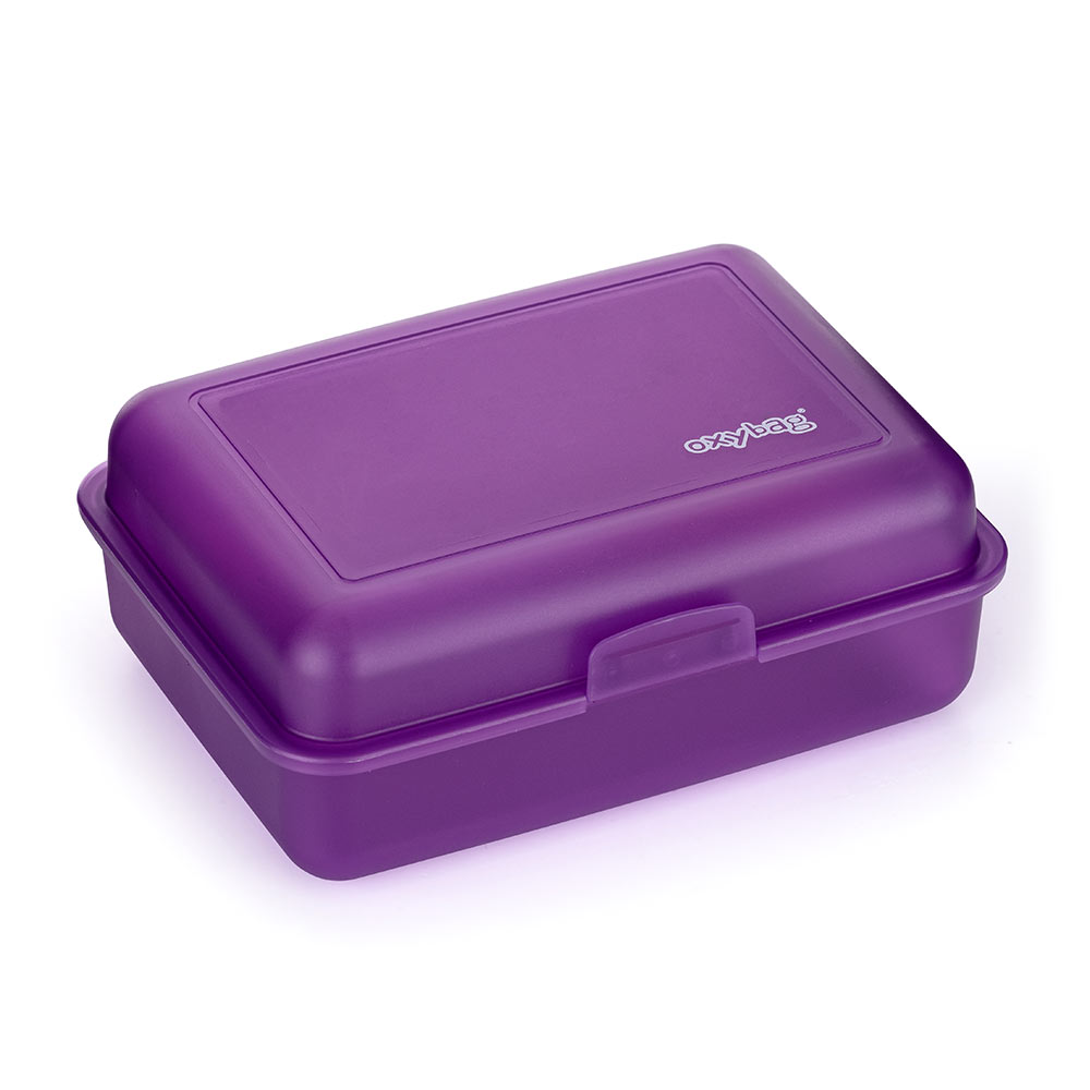 Oxybag Box na desiatu fialová-mat