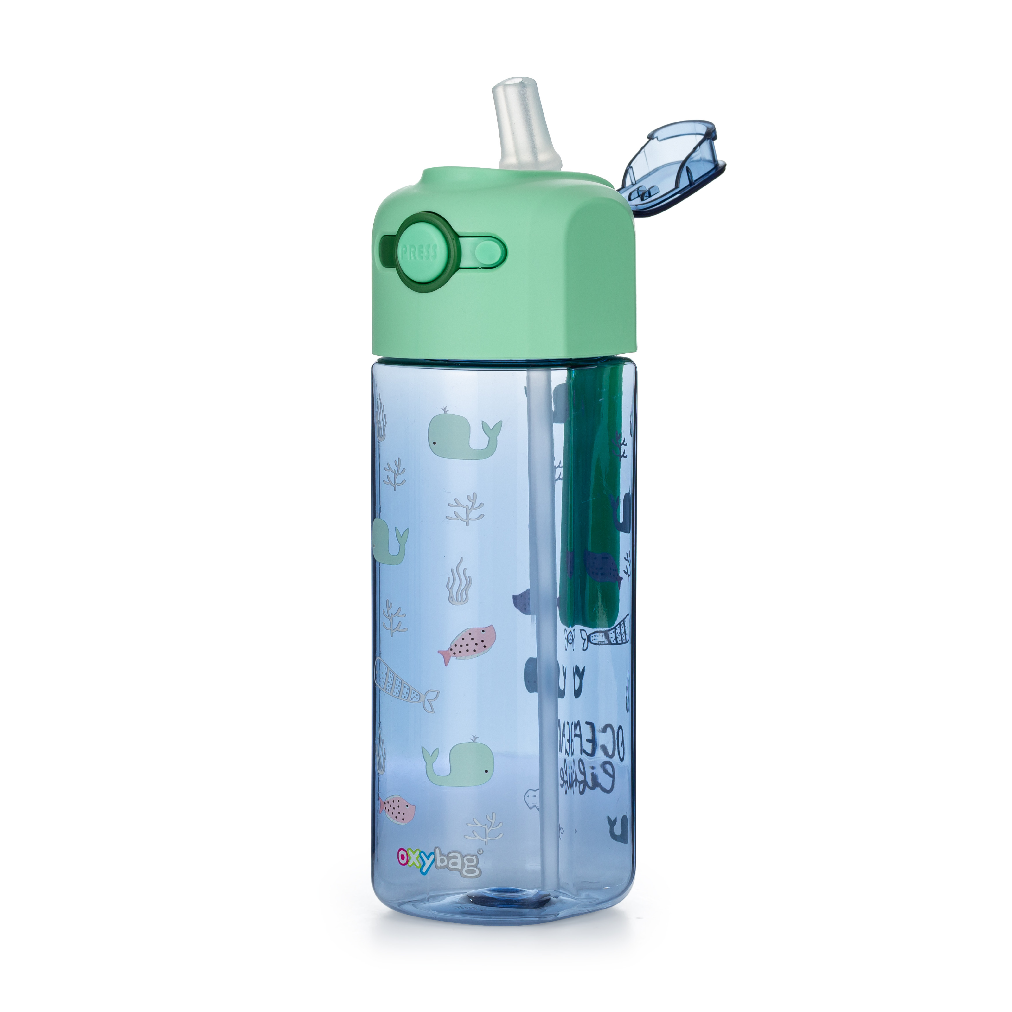 Oxybag Fľaša OXY SMiLE 450 ml Ocean Life